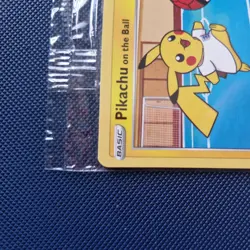 Pikachu on the Ball 001/005 Pokemon Card Sealed Promo Futsal England Exclusive 2 - Image 3