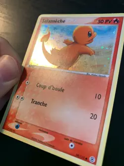 Carte Pokemon : Salameche 58/112 Reverse Ex Rouge Feu Vert Feuille Francaise - Image 2
