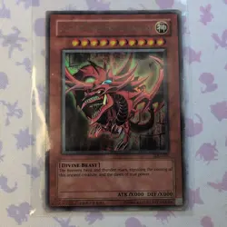Konami Slifer the Sky Dragon Ultra Rare Foil GBI-001 Worldwide Edition EN - Image 1