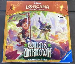Disney Lorcana TCG Wilds Unknown Illumineer's Trove NEW Box 6 Booster Packs L@@K - Image 1