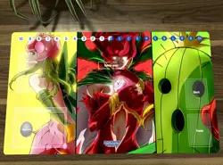 Digimon Playmat CCG DTCG Mat Rosemon Lillymon Togemon Trading Card Game Mat - Image 1