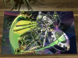 Anime Girl YGO Playmat Sky Striker Ace - Hayate CCG TCG Pad Card Game Mat - Image 1
