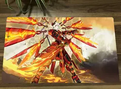 YGO Playmat Sky Striker Ace - Kagari CCG TCG Pad Trading Card Game Mat New - Image 1