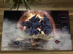 YGO Playmat Obelisk the Tormentor CCG TCG Pad Trading Card Game Mat &Zones - Image 1