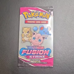 *SEALED* Pokemon TCG Sword & Shield Fusion Strike Fun Pack - 3 Cards, English - Image 1