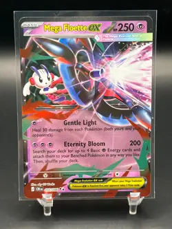 Mega Floette EX 117/086 - Pokemon 2026 - Chaos Rising - SIR plus bonus card - Image 3