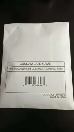 Gundam Card Game Store Tournament Kit 01 - Sealed English | Bandai TCG - Image 1