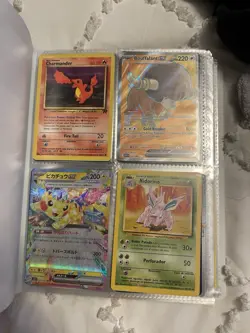 Pokemon binder filled with over 250 cards - Image 2