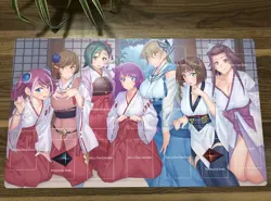 YGO Playmat Anime Alexis Rhodes CCG TCG Mat Trading Card Game Mat & Zones - Image 1