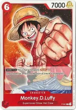 Monkey.D.Luffy [One Piece Demo Deck Cards] Near Mint - Image 1