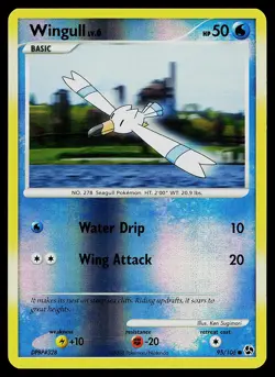 Pokemon Card - Wingull Great Encounters 95/106 Common Reverse Holo - Image 1