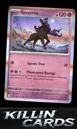 Spectrier 098/217 Pokemon Rare ME: Ascended Heroes Card NM - Image 1