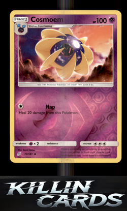Reverse Holofoil Cosmoem 70/181 Pokemon Uncommon SM - Team Up Card NM - Image 1