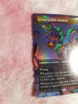 MTG Green Goblin, Nemesis (Borderless Foil) MAGIC Marvel's Spider-Man #23 - Image 2