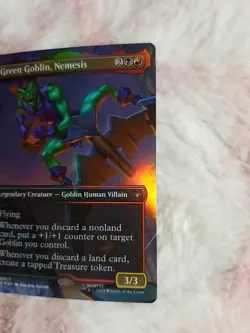 MTG Green Goblin, Nemesis (Borderless Foil) MAGIC Marvel's Spider-Man #23 - Image 3