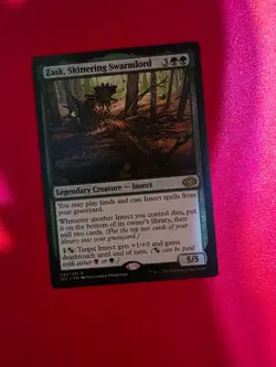 MTG Zask, Skittering Swarmlord Jumpstart 2022 NM/M *FAST/FREE SHIPPING!* - Image 1