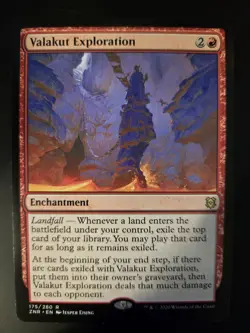 Valakut Exploration NM Zendikar Rising MTG FREE SHIPPING - Image 1