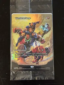 Warstorm Surge P 001 Promo - Marvel - Avengers Armageddon MTG - Image 1