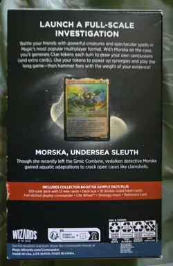 MTG - MURDERS AT KARLOV MANOR DEEP CLUE SEA COMMANDER DECK SEALED - Image 2