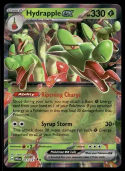 Hydrapple ex 011/131 Double Rare Prismatic Evolutions Pokemon Near Mint - Image 1