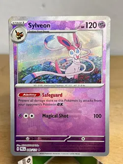Prismatic Evolutions Sylveon (Poke Ball Pattern) 040/131 Holo Rare Pokemon NM/M - Image 1