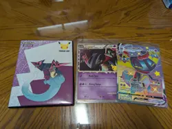 Pokemon TCG Dragapult Binder and Jumbo Cards - Image 1