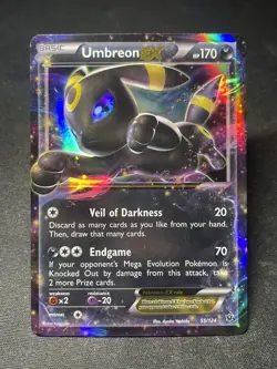 Umbreon EX 55/124 Fates Collide Holo LP Pokemon TCG - Image 3