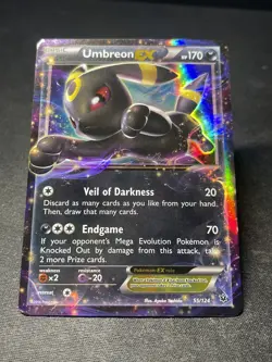Umbreon EX 55/124 Fates Collide Holo LP Pokemon TCG - Image 5