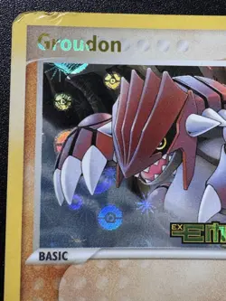 Groudon 14/106 EX Emerald Pokemon Card Reverse Holo Foil Rare HP - Image 3