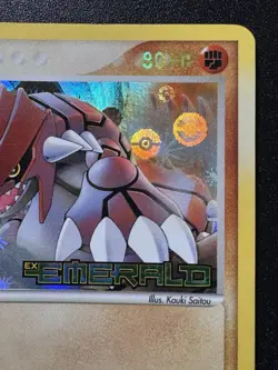 Groudon 14/106 EX Emerald Pokemon Card Reverse Holo Foil Rare HP - Image 4