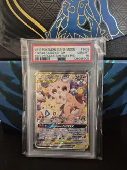 Pokemon PSA 10 Togepi & Cleffa & Igglybuff GX 143a/236 Premium Collection S#9498 - Image 1
