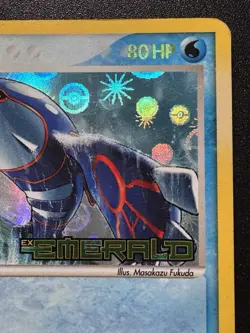 Kyogre 6/106 EX Emerald Pokemon Card Reverse Holo Foil Rare MP - Image 4