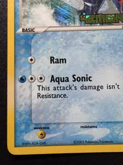 Kyogre 6/106 EX Emerald Pokemon Card Reverse Holo Foil Rare MP - Image 5