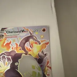 Pokemon TCG Charizard VMAX SV107/SV122 Shining Fates Shiny Vault Holo EN - Image 4