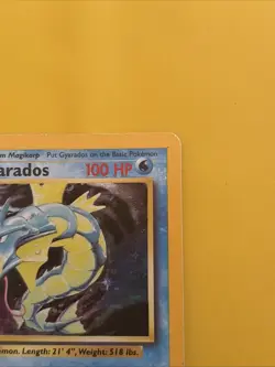 Pokemon Gyarados Holo Base Set 6/102 - Image 3