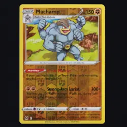 Machamp 088/196 Lost Origin Reverse Holo Rare Pokemon TCG NM - Image 1