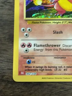 🔥 Charmeleon 002/034 CLC 🔥 Pokemon TCG Classic Collection – NM Pack Fresh - Image 4