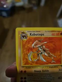 Pokemon Kabutops 24/62 Fossil Unlimited NM-LP - Image 2