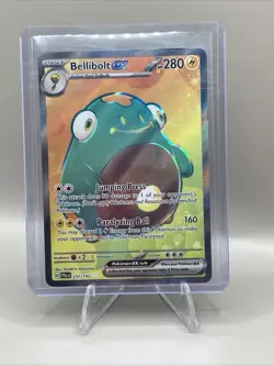 Bellibolt ex 237/193 Sv02: Paldea Evolved Holo Pokemon Ultra Rare Full Art - Image 1