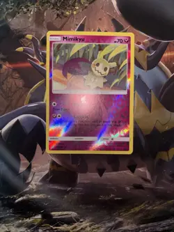 Pokemon TCG Mimikyu 112/181 SM-Team Up Reverse Holo Common Basic 70 HP 2019 - Image 5