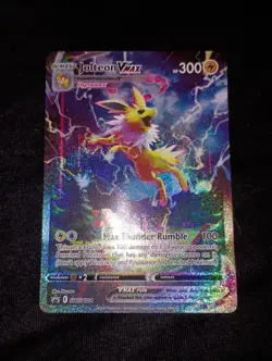 Jolteon VMAX SWSH184 Black Star Promo Pokemon Sword & Shield Promo - Image 2