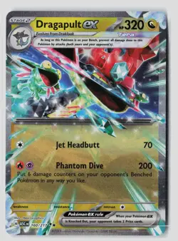 Dragapult ex 160/217 Double Rare Ascended Heroes Pokemon NM - Image 1