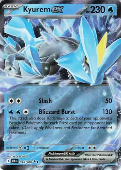 Kyurem ex 28/86 - Black Bolt - Mint - Near Mint - Pokemon TCG - Image 1