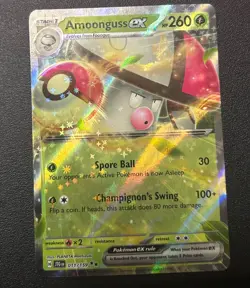 Amoonguss ex 011/159 - Pokemon TCG SV09 Journey Together Double Rare - NM! - Image 1