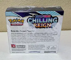 Pokemon TCG Sword & Shield Chilling Reign Booster Box Factory Sealed 36 Packs - Image 2