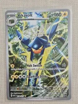 Pokemon TCG Vikavolt 230/217 Full Art Illustration Rare Holo Ascended Heroes - Image 1
