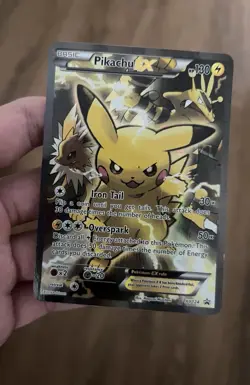 Pokemon Pikachu EX XY124 XY Holo - Image 1