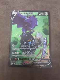 Corviknight V TG18/TG30 Holo V Rare Silver Tempest Trainer Gallery Pokemon NM/M - Image 1