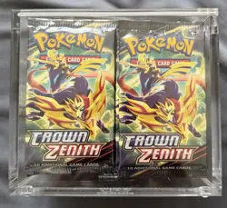 Pokemon TCG Sword & Shield Crown Zenith Booster Packs (36 packs per lot) - Image 1