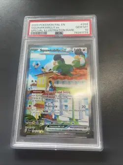 Pokemon Squawkabilly ex 264/193 Paldea Evolved Illustration Rare Holo PSA 10 - Image 1
